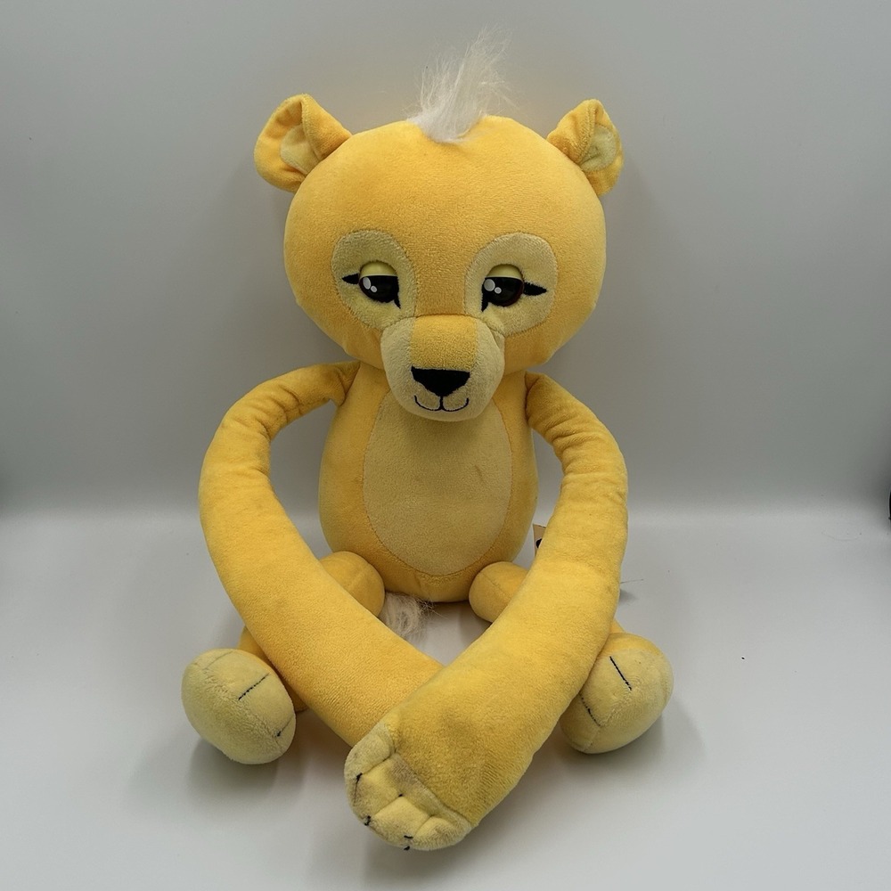 Fingerlings Hugs Sam Interactive Plush Lion Light Up Hair WowWee Tested/Works